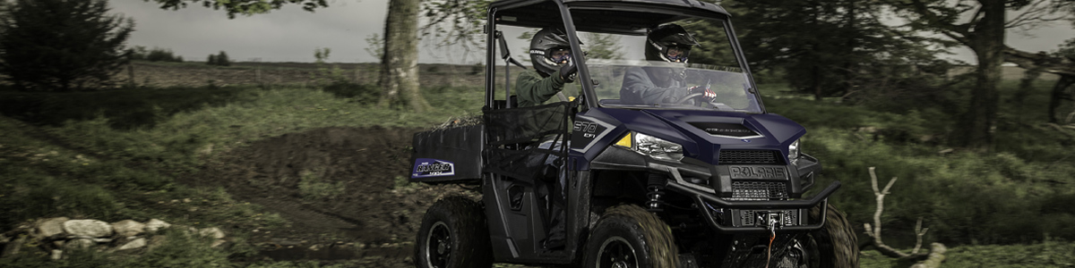 2018 Polaris® Ranger® Crew® 570 4 EPS Navy Blue Metallic for sale in Baddocks Power Products, Vermilion, Alberta